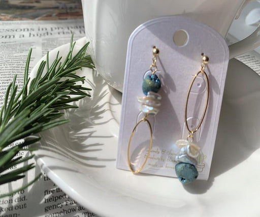 Ocean Inspired Dangle Earring - LA NICOSA