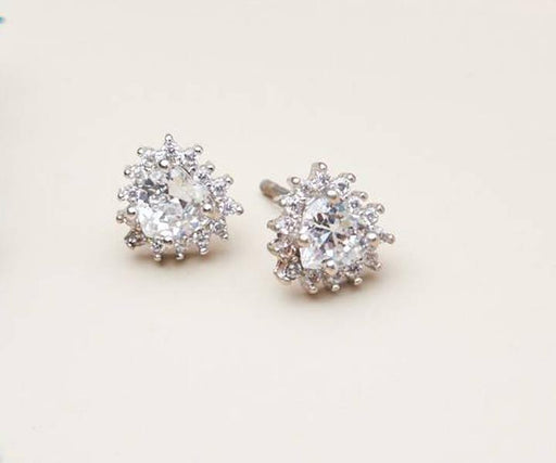 Heart shape stud earring - LA NICOSA